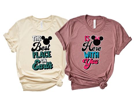 His and Hers Disney Shirts: The Perfect Way to Show Your Love for Disney