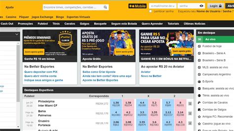 Histórico da Betfair