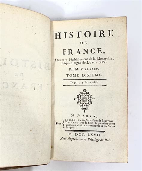 Histoire de France Depuis LÃƒÂ©tablissement de la Monarchie Jusquau RÃƒÂ¨gne de Louis XIV PDF