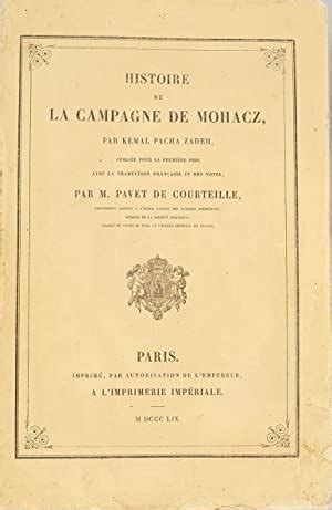 Histoire de La Campagne de Mohacz... Doc