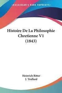 Histoire de la Philosophie ChrÃƒÂ©tienne Doc