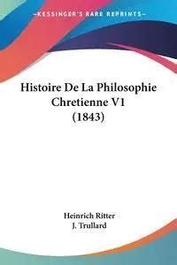 Histoire de la Philosophie ChrÃƒÂ©tienne Doc