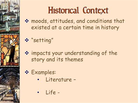 Historical Context: Setting the Foundation
