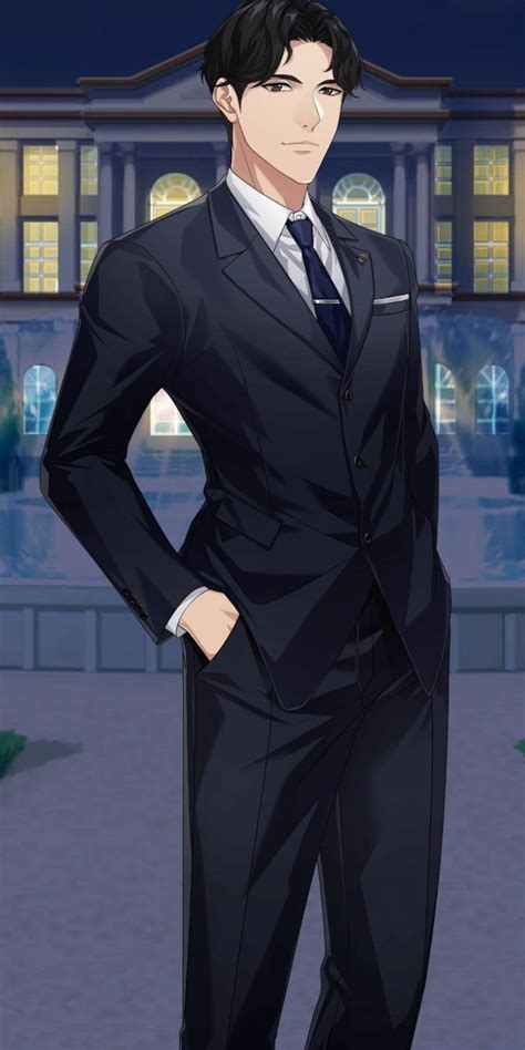 Historical Evolution of Anime Guys in Suits