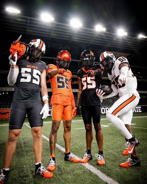 Historical Evolution of Oregon State Football Uniforms