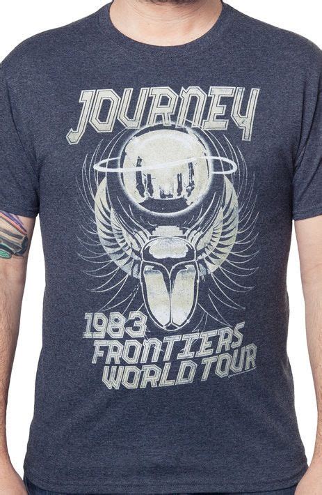 Historical Evolution of the Journey Frontiers Tour Shirt