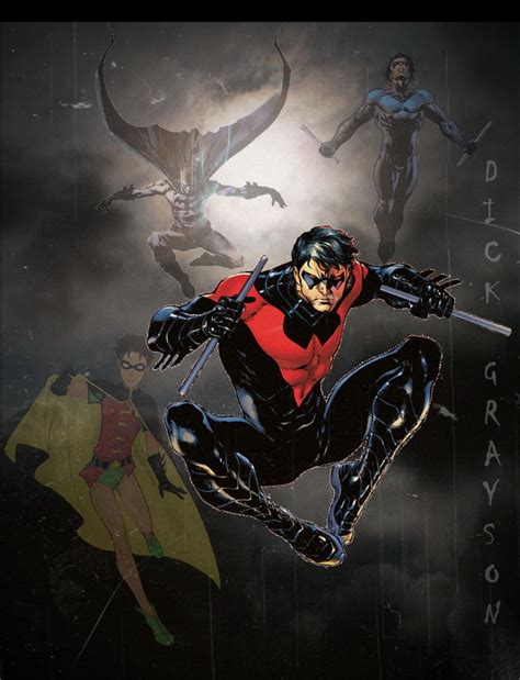 Historical Origins of Nightwing Red