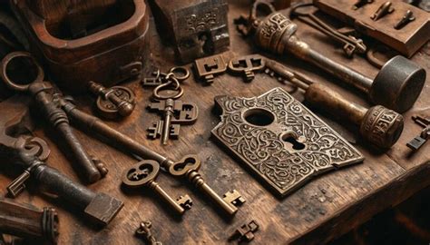 Historical Significance of Tiny Locks and Keys