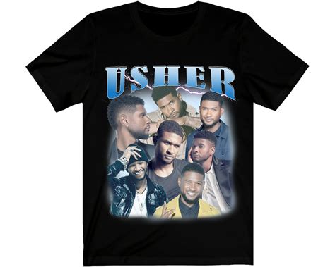 Historical Significance of Usher Tee Shirts