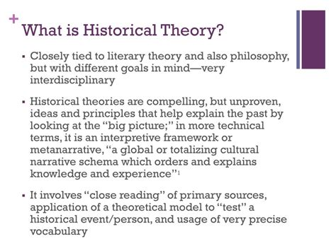 Historical Theory Reader