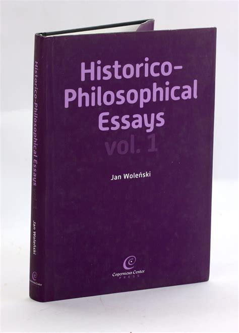 Historico-Philosophical Essays Epub