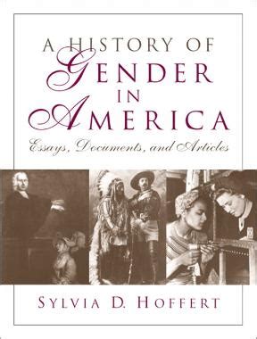 History Gender America Documents Articles Kindle Editon