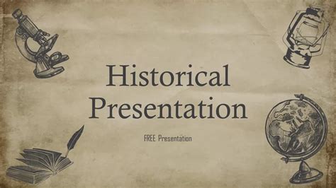 History Google Slides Template