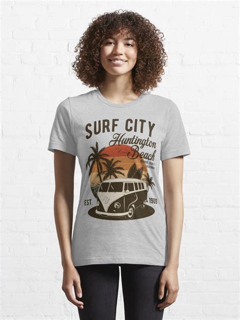 History and Evolution of Huntington Beach T-shirts