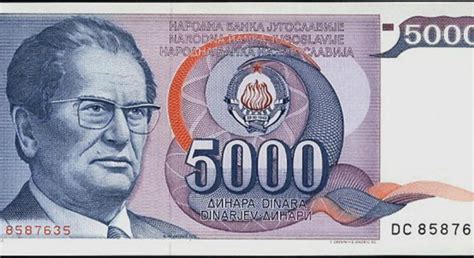 History and Evolution of the Yugoslav Dinar