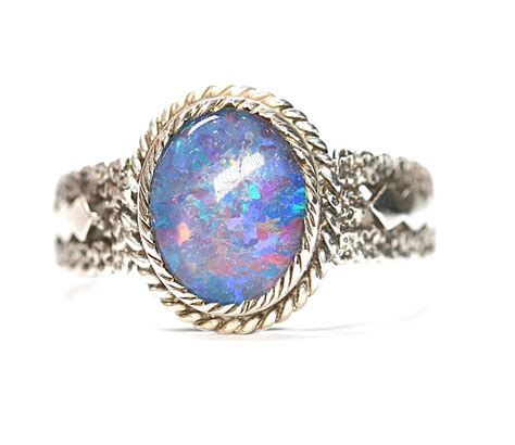 History and Lore of Sterling Silver Opal Rings