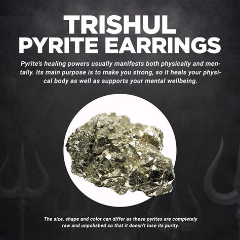 History and Origin of Pyrite Earrings