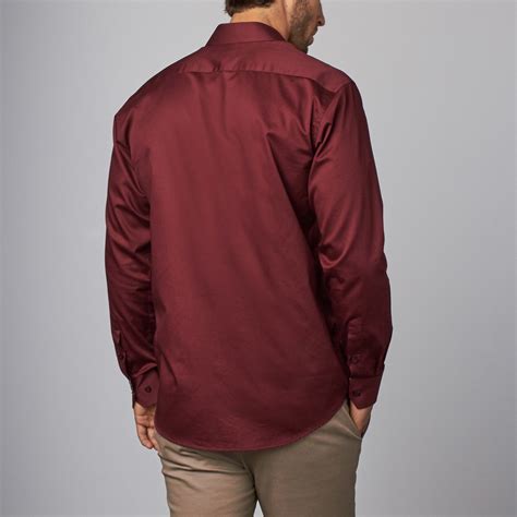 History and Significance of Burgundy Button Up Shirts