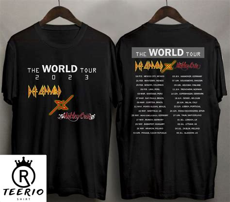 History and Significance of Tour Date Shirts