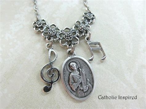 History and Symbolism of the Saint Cecilia Necklace