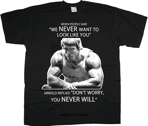 History of Arnold Schwarzenegger Bodybuilding T-Shirts