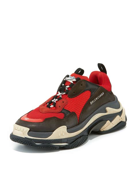 History of Balenciaga Shoes Men Red