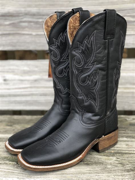 History of Black Cowboy Boots