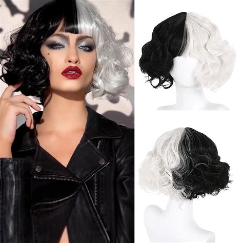 History of Black and White Wigs