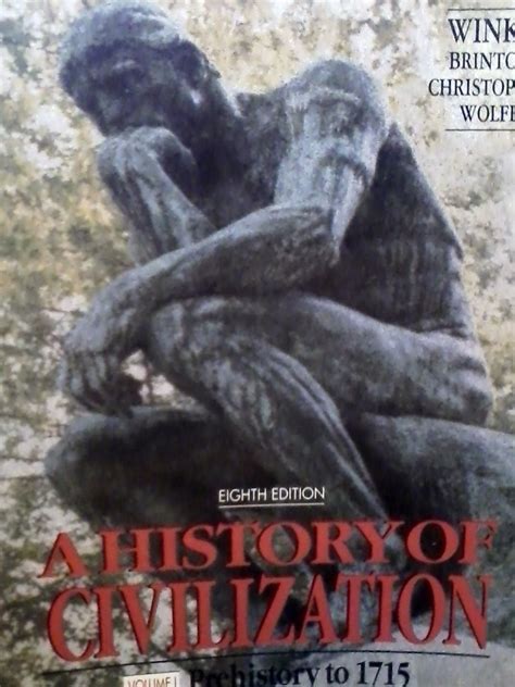 History of Civilization Prehistory to 1715 PDF