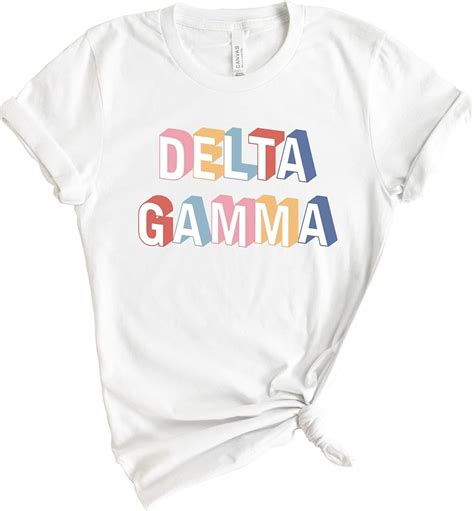 History of Delta Gamma Shirts