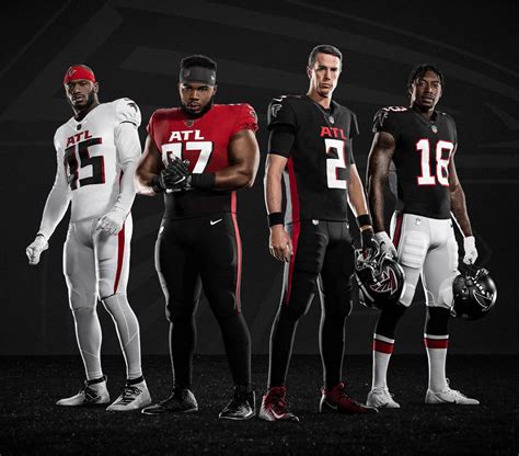 History of Falcons Jerseys