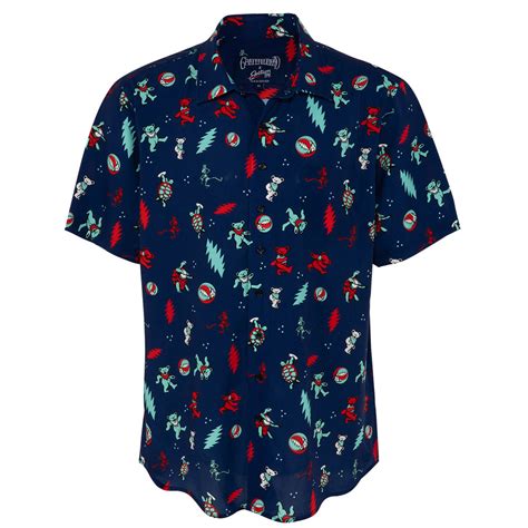 History of Grateful Dead Button-Down Shirts