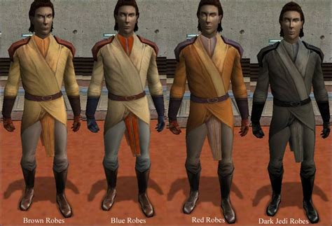 History of Jedi Robes in Kotor