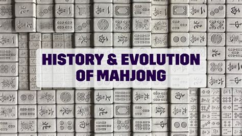 History of Mahjong
