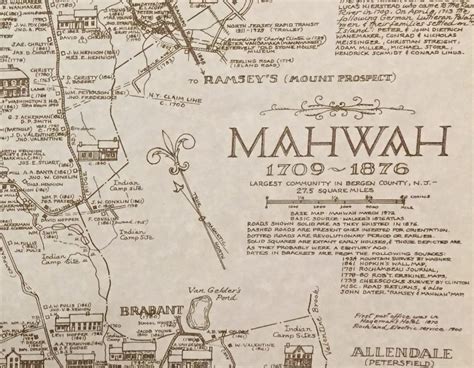 History of Mahwah