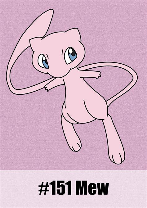 History of Mew Drawings