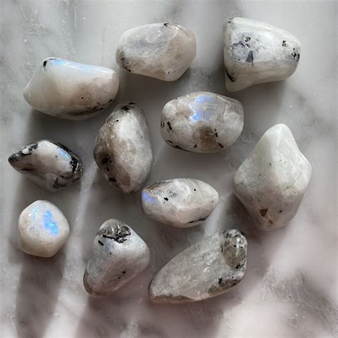 History of Moonstone Tumbled Stones