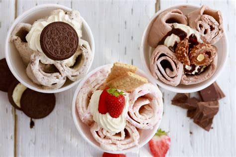 History of Rolled Ice Cream