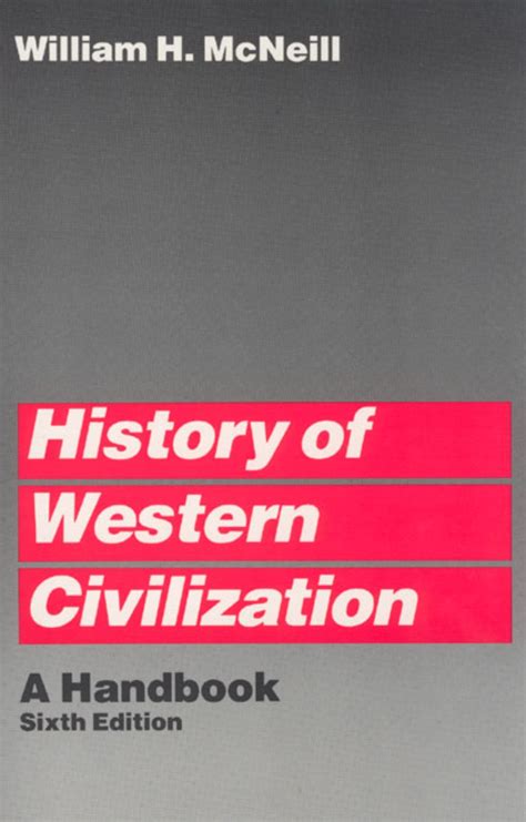 History of Western Civilization A Handbook Doc