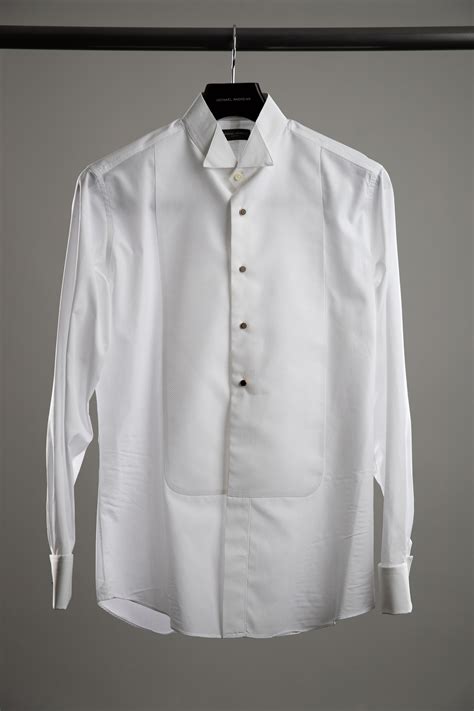 History of Wing Collar Tux Shirts