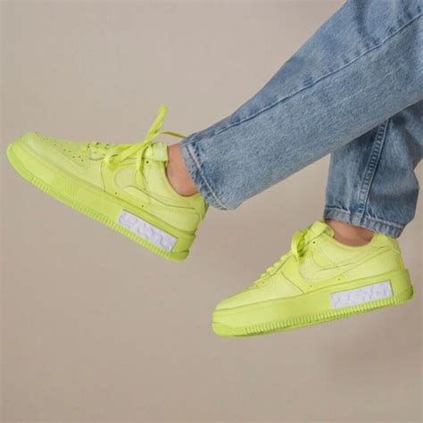 History of Yellow Air Force Shoes