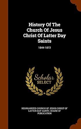 History of the Church of Jesus Christ of Latter Day Saints 1844-1872 Vol 3 Classic Reprint PDF
