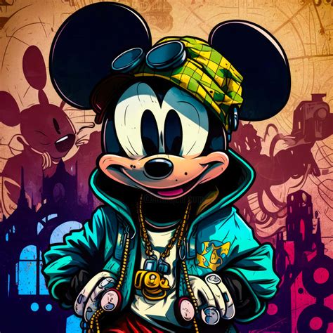 History of the Gangster Mickey Mouse Shirt