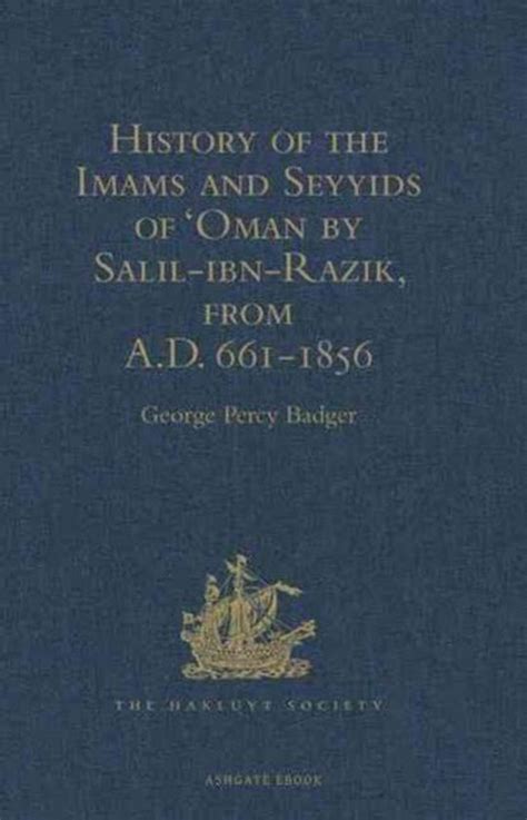 History of the Imams and Seyyids Of Oman Epub