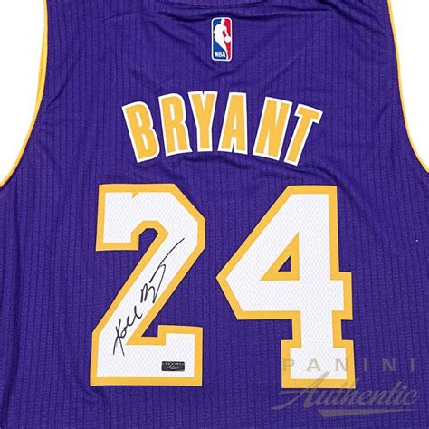 History of the Kobe Autographed Jersey