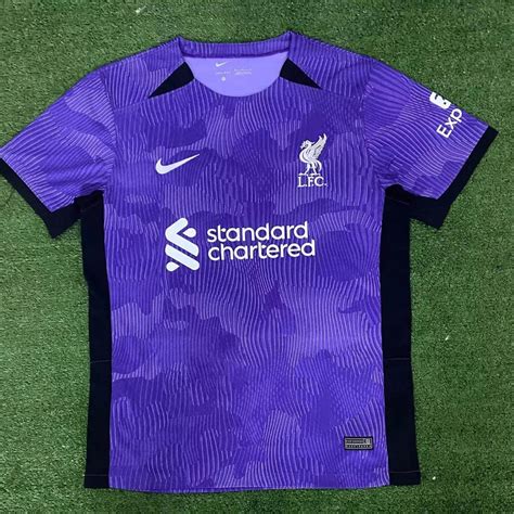 History of the Liverpool Purple Jersey