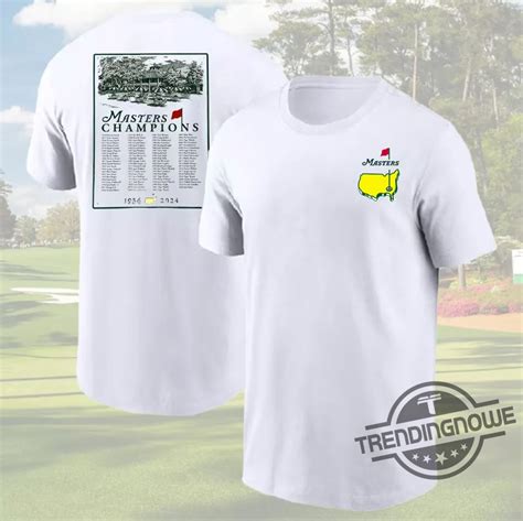 History of the Masters Golf Tournament T-Shirt