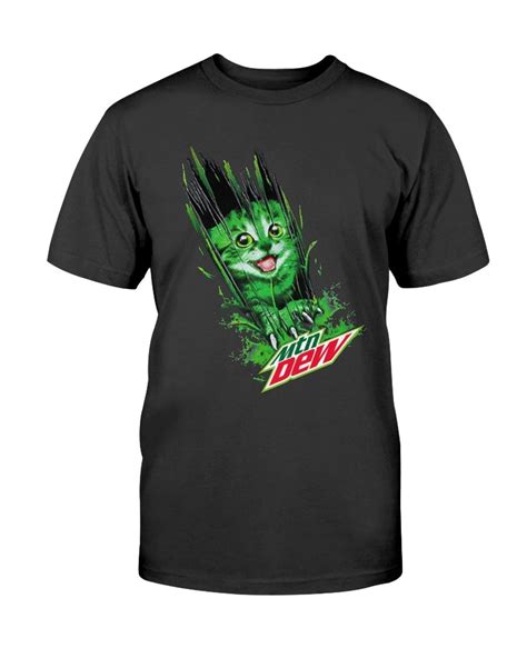 History of the Mountain Dew Cat Shirt