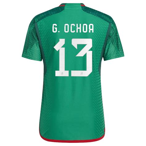 History of the Ochoa Mexico Jersey