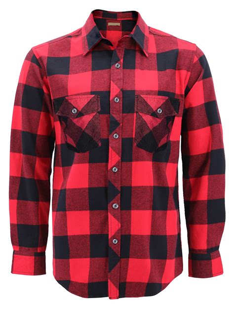 History of the Plaid Black and Red Shirt